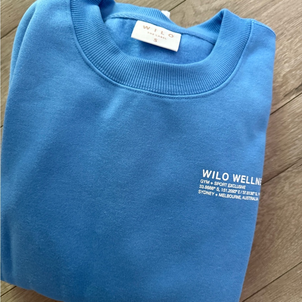 Wilo Australian brand set in blue